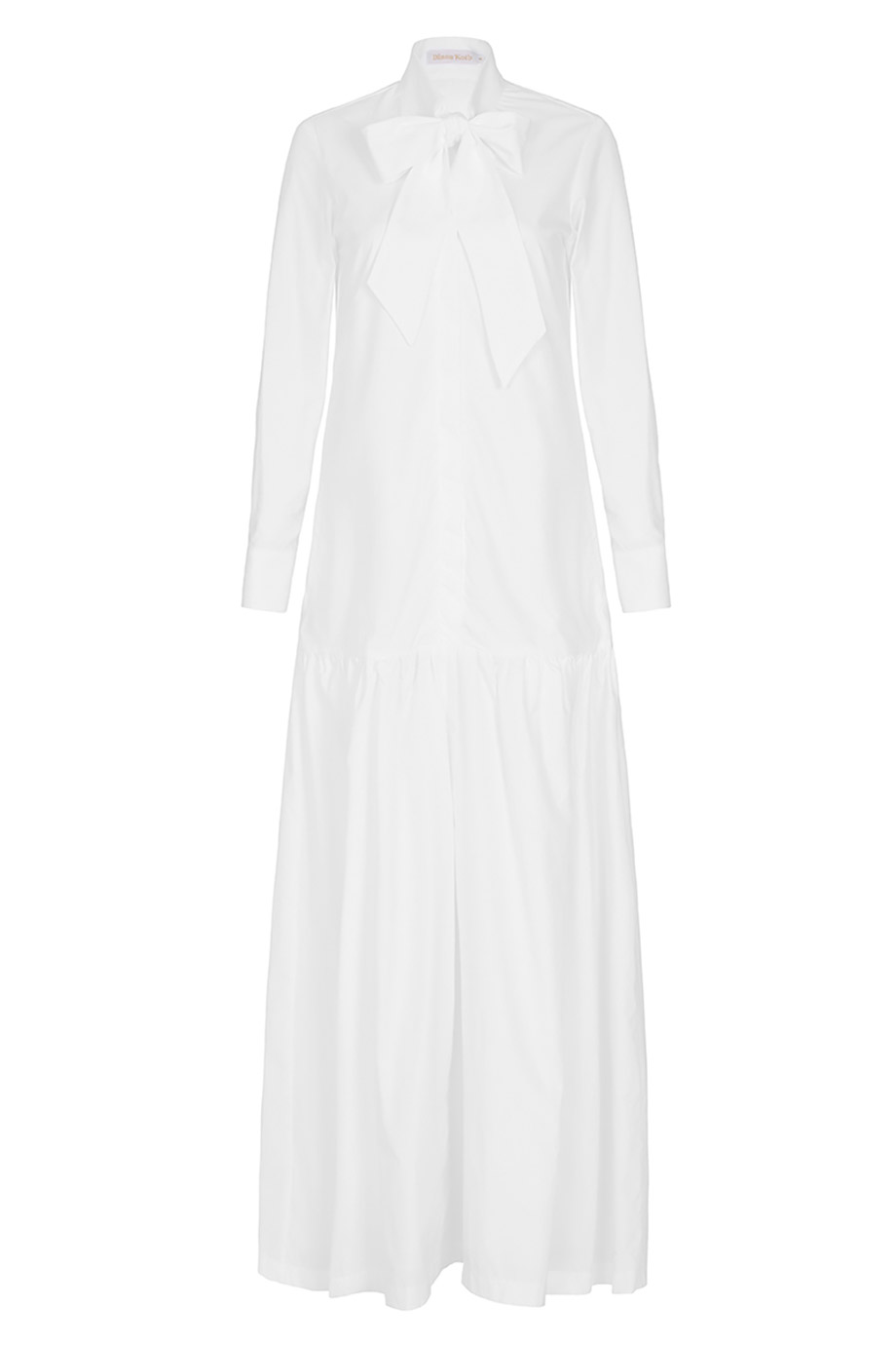THE BARONESS DRESS - WHITE - Diana Kotb | Diana Kotb
